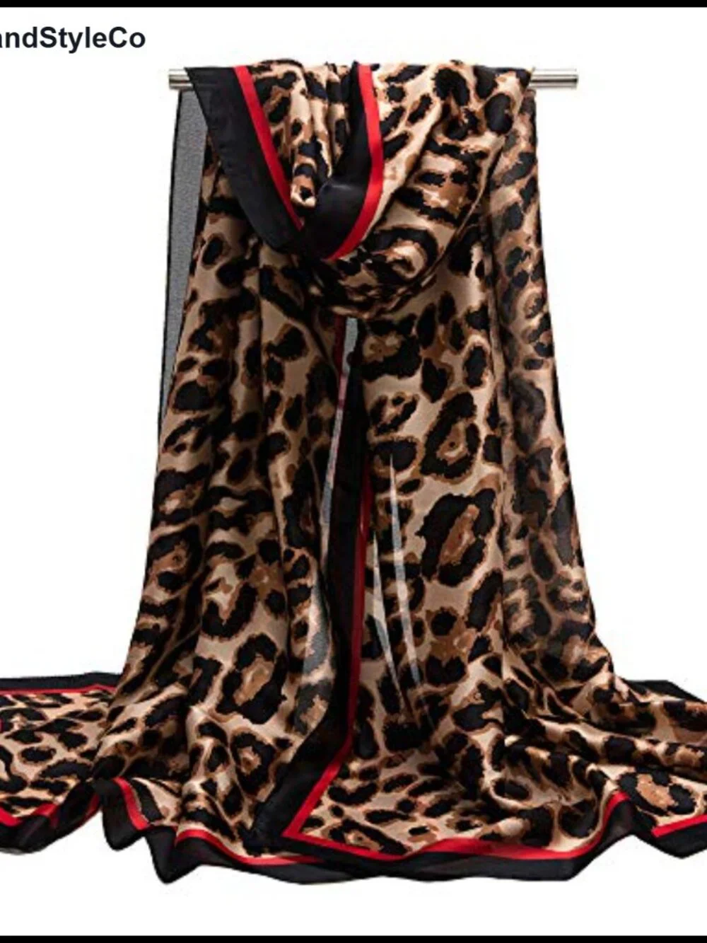 100% Polyester Satin Silk Large Head Scarf, Sleeping Hair Wrap, Soft Neck